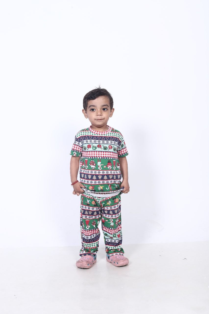 Christmas full pant set