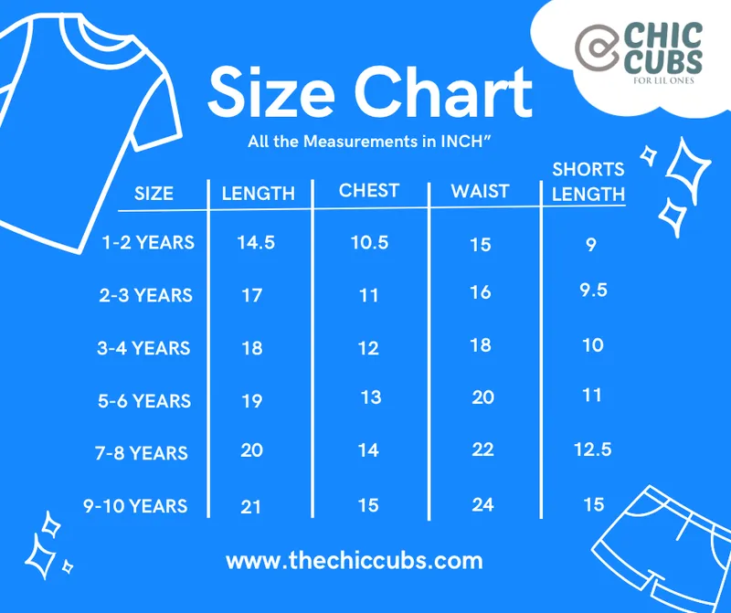 Zebra Print Co-ord Set Size Chart
