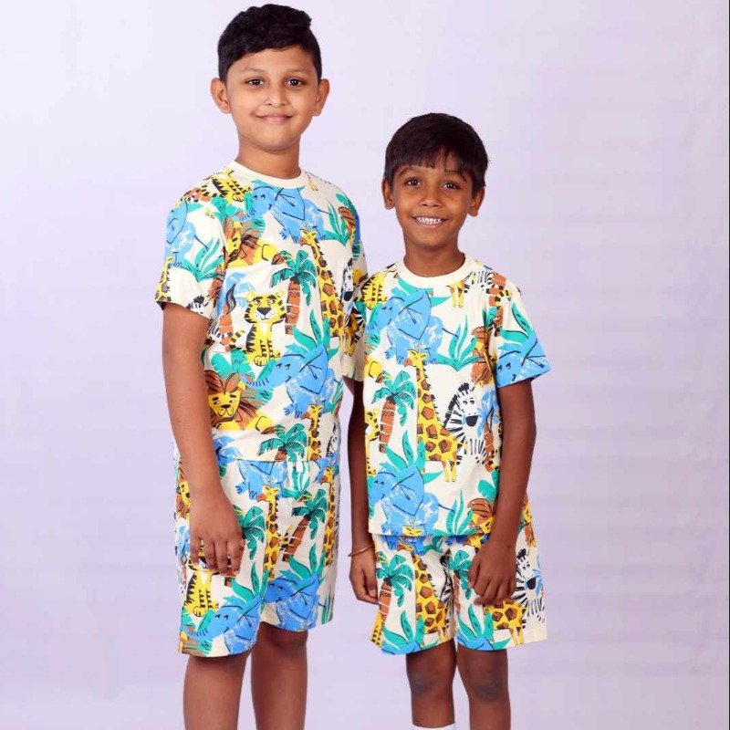 Jungle Set – Off White color